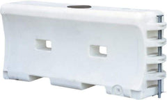 VizCon - 32" High x 6' Max Width Barrier - Low Density Polyethylene, White - Americas Industrial Supply