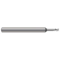 Harvey Tool - 1/16" Diam 3 Flute Solid Carbide 0.005" Corner Radius - Exact Industrial Supply