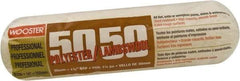 Wooster Brush - 1-1/4" Nap, 14" Wide Paint Roller - Extra-Rough Texture, Wool/Poly Blend - Americas Industrial Supply