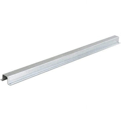 Steel King - 3" Wide, 1 High, Open Shelving Accessory/Component - Steel, Galvanized Finish, 42" Long, Use with Pallet Racks - Americas Industrial Supply