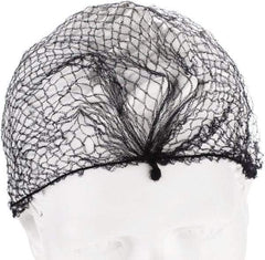 PRO-SAFE - Size 25, Hairnet - Black, Nylon - Americas Industrial Supply