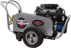 Simpson - Gas, 20.8 hp, 5,000 psi, 5 GPM, Cold Water Pressure Washer - Triplex Plunger, 50' x 3/8" Hose - Americas Industrial Supply