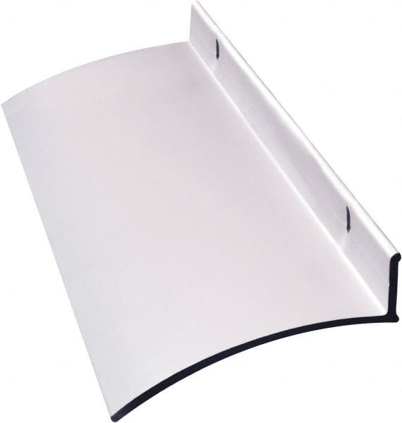 National Guard Products - 6' Long x 2" Wide, Drip Cap Weatherstripping - 1-3/4" Door Thickness, Aluminum - Americas Industrial Supply