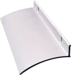 National Guard Products - 3' Long x 2" Wide, Drip Cap Weatherstripping - 1-3/4" Door Thickness, Aluminum - Americas Industrial Supply