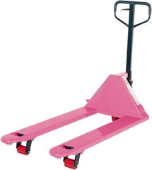 Vestil - 5,500 Lb Capacity, 7-3/4" Lift Economy Pallet Truck - 2-7/8" Min Lift Height, 48" Fork Length x 27" Fork Width, 27" Overall Width - Americas Industrial Supply