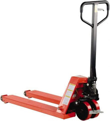 Vestil - 5,000 Lb Capacity, 8" Lift Wheel Nose Pallet Truck - 3-1/2" Min Lift Height, 38" Fork Length x 20" Fork Width, 20" Overall Width - Americas Industrial Supply