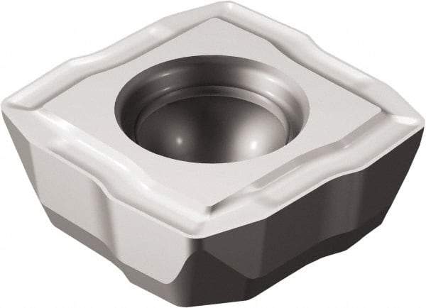 Sandvik Coromant - 88006C LM Grade H13A Carbide Indexable Drill Insert - Uncoated, Square, 10.2mm Inscribed Circle - Americas Industrial Supply
