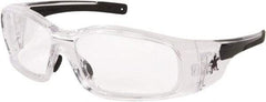 MCR Safety - Clear Lenses, Framed Safety Glasses - Anti-Fog, Scratch Resistant, Size Universal, Wrap Around - Americas Industrial Supply