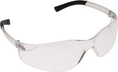 PRO-SAFE - +1.5, Clear Lenses, Scratch Resistant, Frameless Magnifying Safety Glasses - UV Protection - Americas Industrial Supply