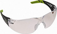 PRO-SAFE - Clear Lenses, Frameless Safety Glasses - Anti-Fog, Scratch Resistant, Size Universal, Wrap Around - Americas Industrial Supply
