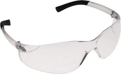 PRO-SAFE - +2.5, Clear Lenses, Scratch Resistant, Frameless Magnifying Safety Glasses - UV Protection - Americas Industrial Supply