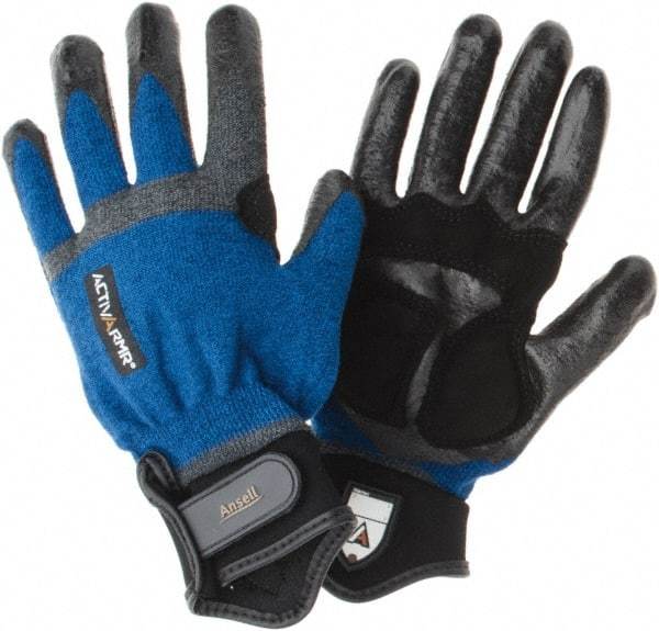 Ansell - Foam Nitrile Work Gloves - Sz. M, Paired - Americas Industrial Supply