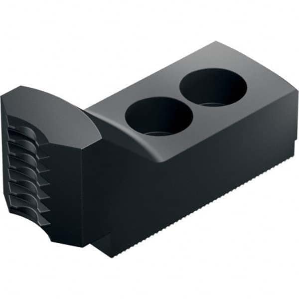 Schunk - 6" Max Chuck Diam 1.5mm x 60° Serrated Hard Lathe Chuck Top Jaws - Americas Industrial Supply