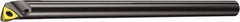 Sandvik Coromant - 0.2598" Min Bore Diam, 4" OAL, 3/16" Shank Diam, E..SWLPR/L-R Indexable Boring Bar - Screw-On Holding Method - Americas Industrial Supply