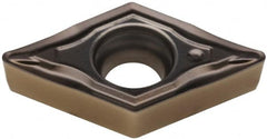 Walter - DCMT32.51 PF4 Grade WSM20 Carbide Turning Insert - 55° Diamond, 3/8" Inscr Circle, 5/32" Thick, 1/64" Corner Radius - Americas Industrial Supply