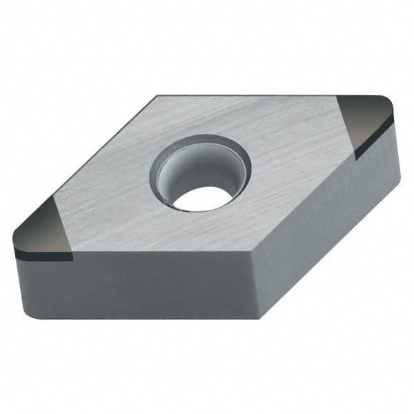 Walter - DNMA441 Grade WCB50 CBN Turning Insert - Uncoated, 55° Diamond, 1/2" Inscr Circle, 1/4" Thick, 1/64" Corner Radius - Americas Industrial Supply