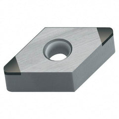 Walter - DNMA441 Grade WCB50 CBN Turning Insert - Uncoated, 55° Diamond, 1/2" Inscr Circle, 1/4" Thick, 1/64" Corner Radius - Americas Industrial Supply