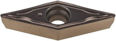 Walter - VCMT221 PF4 Grade WSM20 Carbide Turning Insert - 35° Diamond, 1/4" Inscr Circle, 1/8" Thick, 1/64" Corner Radius - Americas Industrial Supply