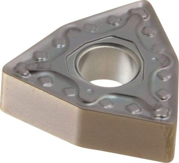 Walter - WNMG432 NM4 Grade WSM30 Carbide Turning Insert - 80° Trigon, 1/2" Inscr Circle, 3/16" Thick, 1/32" Corner Radius - Americas Industrial Supply