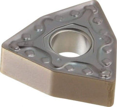 Walter - WNMG432 NM4 Grade WSM30 Carbide Turning Insert - 80° Trigon, 1/2" Inscr Circle, 3/16" Thick, 1/32" Corner Radius - Americas Industrial Supply
