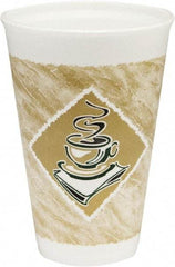 DART - Dart Sip-Thru Lids for 16 oz. Hot/Cold Foam Cups, White - Use with 16 oz. Hot/Cold Foam Cups - Americas Industrial Supply