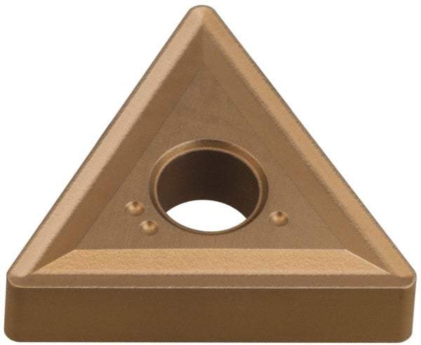 Tungaloy - TNMG331 Grade T9115 Carbide Turning Insert - TiCN/Al2O3 Finish, 60° Triangle, 3/8" Inscr Circle, 3/16" Thick, 1/64" Corner Radius - Americas Industrial Supply
