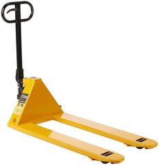 Lift-Rite - 5,500 Lb Capacity, 7-7/8" Lift Industrial Pallet Truck - 3" Min Lift Height, 48" Fork Length x 7" Fork Width, 20-1/2" Overall Width - Americas Industrial Supply