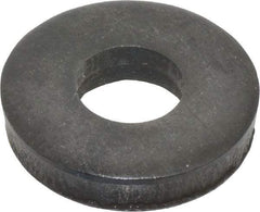 Gibraltar - 5/16" Screw, Steel Standard Flat Washer - 11/32" ID x 53/64" OD, 3/16" Thick, Black Oxide Finish - Americas Industrial Supply