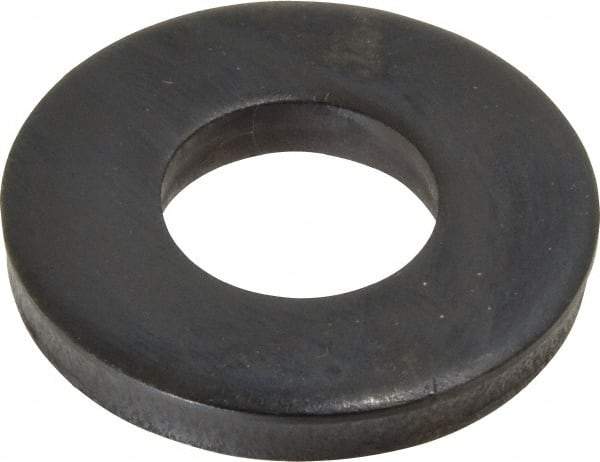 Gibraltar - 3/4" Screw, Steel Standard Flat Washer - 25/32" ID x 1-11/16" OD, 1/4" Thick, Black Oxide Finish - Americas Industrial Supply