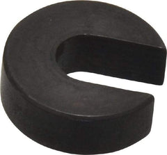 Gibraltar - 1/4" Bolt, 1/4" Thick, Black Oxide Finish, Case Hardened Steel C Washer - Grade 12L14, 9/32" Inside & 3/4" OD - Americas Industrial Supply