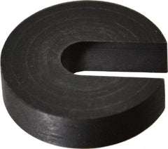Gibraltar - 1/4" Bolt, 1/4" Thick, Black Oxide Finish, Case Hardened Steel C Washer - Grade 12L14, 9/32" Inside & 1" OD - Americas Industrial Supply