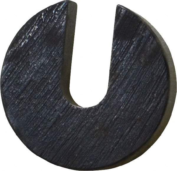 Gibraltar - 5/16" Bolt, 5/16" Thick, Black Oxide Finish, Case Hardened Steel C Washer - Grade 12L14, 11/32" Inside & 1-1/4" OD - Americas Industrial Supply