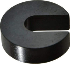 Gibraltar - 5/16 or 3/8" Bolt, 3/8" Thick, Black Oxide Finish, Case Hardened Steel C Washer - Grade 12L14, 13/32" Inside & 1-1/4" OD - Americas Industrial Supply