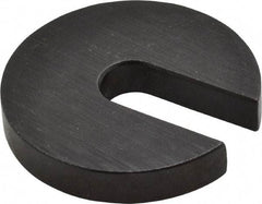 Gibraltar - 7/16 or 1/2" Bolt, 3/8" Thick, Black Oxide Finish, Case Hardened Steel C Washer - Grade 12L14, 17/32" Inside & 2-1/4" OD - Americas Industrial Supply