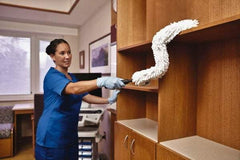 Rubbermaid - Microfiber Duster - 28.4" OAL, White - Americas Industrial Supply