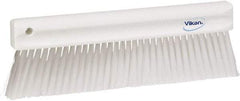 Vikan - Polyester Counter Brush - 2" Bristle Length, 11" Long x 1-1/4" Wide Head, White - Americas Industrial Supply