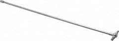 SPI - 3/4 to 1-1/4 Inch, 12 Inch Overall Length, Telescoping Gage - 12 Inch Long Handle, Hardened Tool Steel, Satin Chrome Finish - Americas Industrial Supply