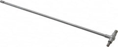 SPI - 1-1/4 to 2-1/8 Inch, 12 Inch Overall Length, Telescoping Gage - 12 Inch Long Handle, Hardened Tool Steel, Satin Chrome Finish - Americas Industrial Supply