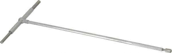 SPI - 3-1/2 to 6 Inch, 12 Inch Overall Length, Telescoping Gage - 12 Inch Long Handle, Hardened Tool Steel, Satin Chrome Finish - Americas Industrial Supply