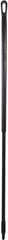 Vikan - 59 x 1-1/4" Fiberglass Squeegee Handle - European Threaded Connection, Black - Americas Industrial Supply