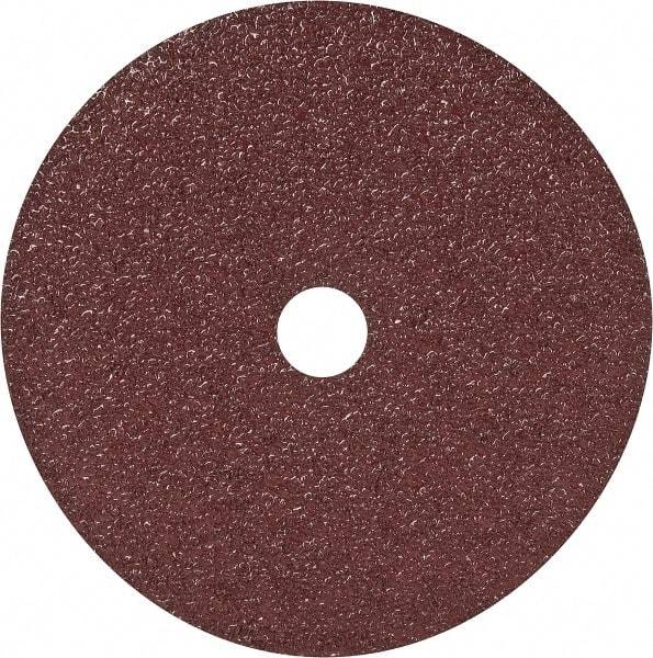 3M - 7" Diam 7/8" Hole 36+ Grit Fiber Disc - Very Coarse Grade, Ceramic, 8,600 Max RPM, Series 982C - Americas Industrial Supply