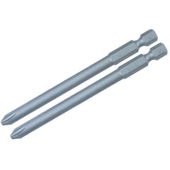 NO 2 70MM OAL PHILLIPS PWR BIT 2/PK - Americas Industrial Supply