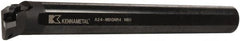 Kennametal - 2" Min Bore Diam, 14" OAL, 1-1/2" Shank Diam, A-MDQN Indexable Boring Bar - DN.. Insert, Screw or Clamp Holding Method - Americas Industrial Supply