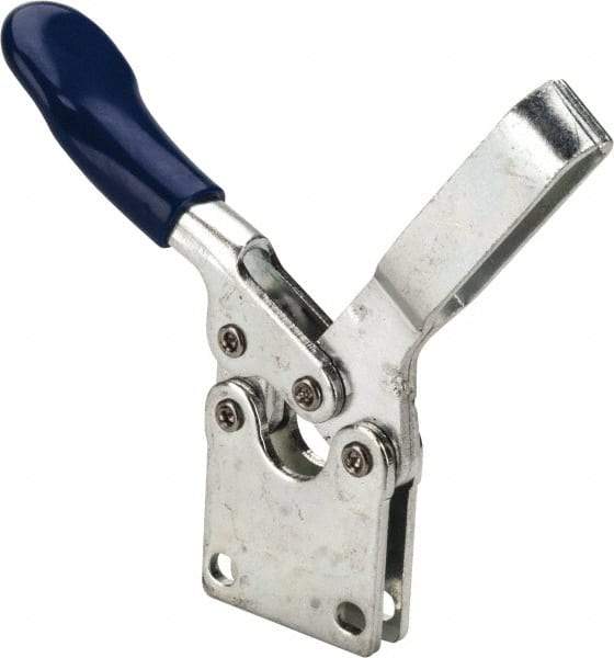 Gibraltar - 200 Lb Holding Capacity, Horizontal Handle, Manual Hold Down Toggle Clamp - 70° Handle Movement, 90° Bar Opening, U-Bar, Straight Base, Carbon Steel - Americas Industrial Supply
