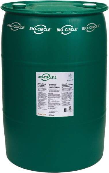 Bio-Circle - 55 Gal Drum Parts Washer Fluid - Water-Based - Americas Industrial Supply