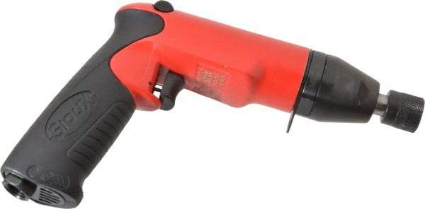 Sioux Tools - 1/4" Bit Holder, 2,000 RPM, Pistol Grip Handle Air Screwdriver - 80 In/Lb Torque, 30 CFM - Americas Industrial Supply