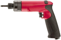 Sioux Tools - 1/4" Bit Holder, 700 RPM, Pistol Grip Handle Air Screwdriver - 220 In/Lb Torque, 30 CFM - Americas Industrial Supply