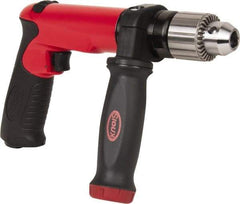 Sioux Tools - 1/2" Reversible Keyed Chuck - Pistol Grip Handle, 700 RPM, 14.16 LPS, 30 CFM, 1 hp - Americas Industrial Supply