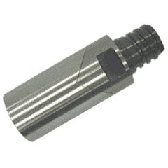 Iscar - T10 Connection to Tip, T10 Connection to Shank, Milling Tip Insert Threaded Extension - 1.5 Inch Extension Length, 0.5984 Inch Max Diameter, Multimaster Series - Americas Industrial Supply