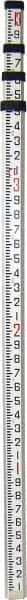 Johnson Level & Tool - Optical Level Aluminum Grade Rod - 4 Sections, 13 Ft. Overall Length - Americas Industrial Supply